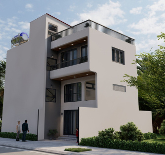 Nhà phố hiện đại - cô Hương - Q8 - TP.HCM