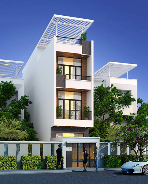 Xây dựng nhà phố