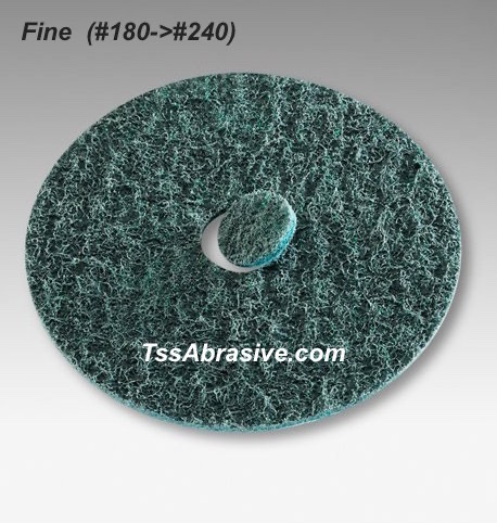 Nhám đĩa bùi nhùi 125x22mm Fine A