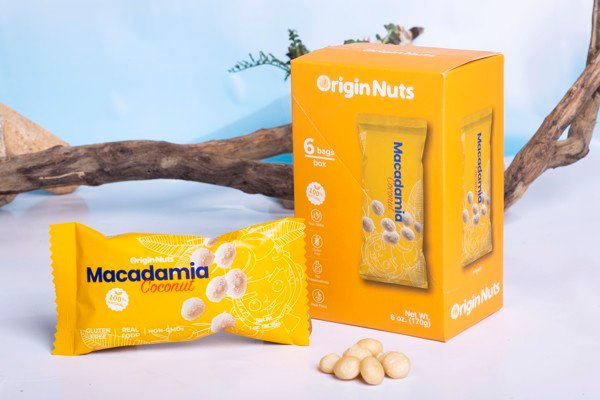 Nhân mắc ca Originnuts vị dừa