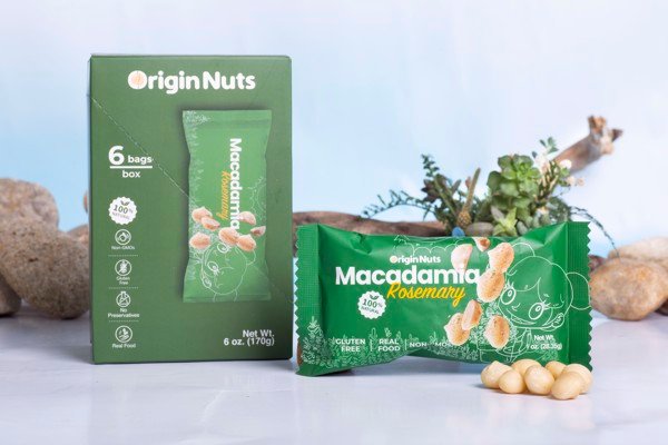 Mắc ca Originnuts vị hương thảo