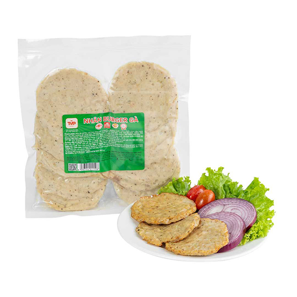 Nhân Burger gà - TVP Food