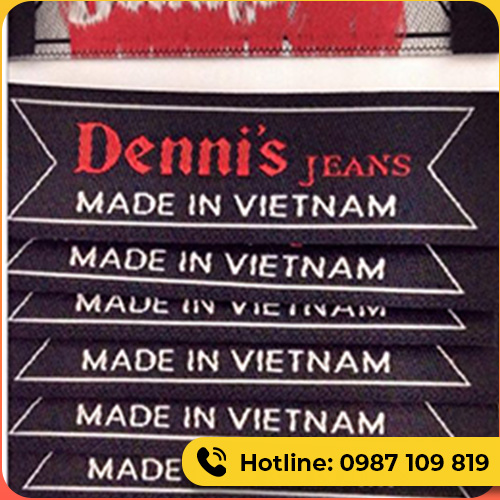 Nhãn dệt bảng tên phù hiệu