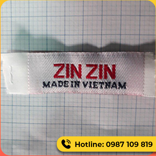 Nhãn dệt logo thể thao