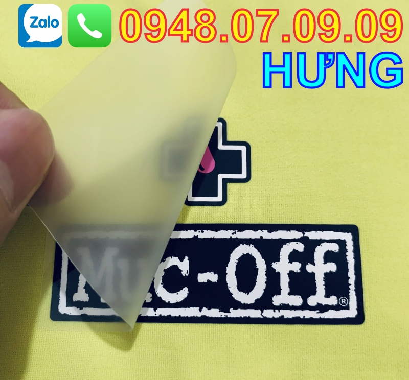 Nhãn ép nhiệt chất lượng cao