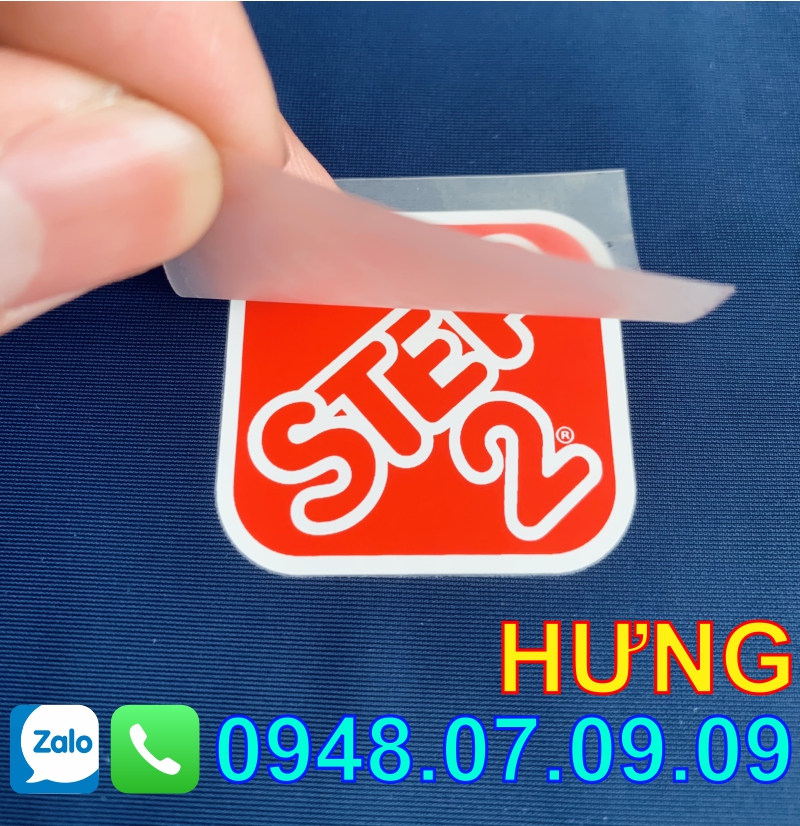 Nhãn hiệu ép nhiệt quần áo
