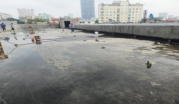 Bước 1: Nhận mặt bằng