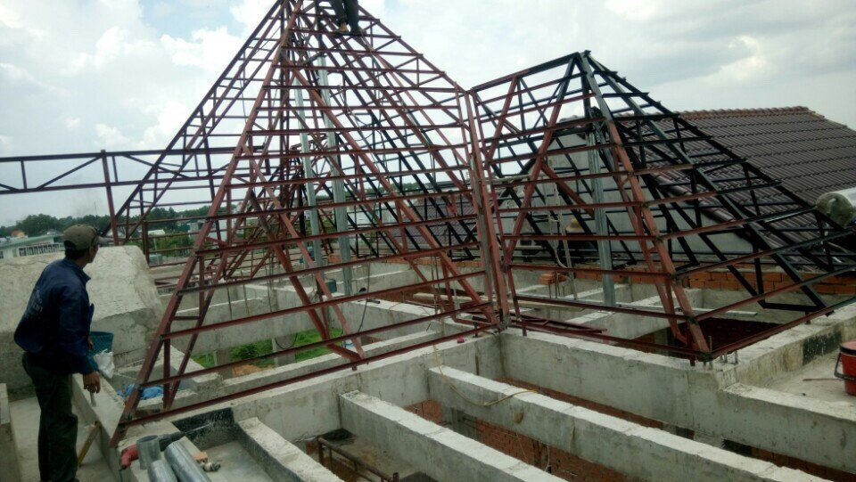 Thi công nhà thép tiền chế