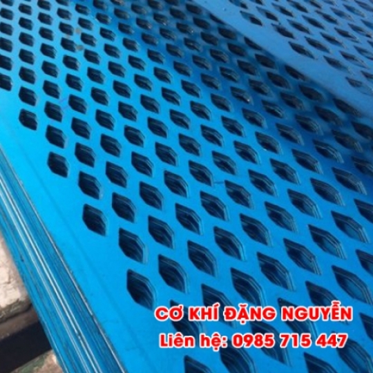 Nhôm tấm đột lỗ lục giác