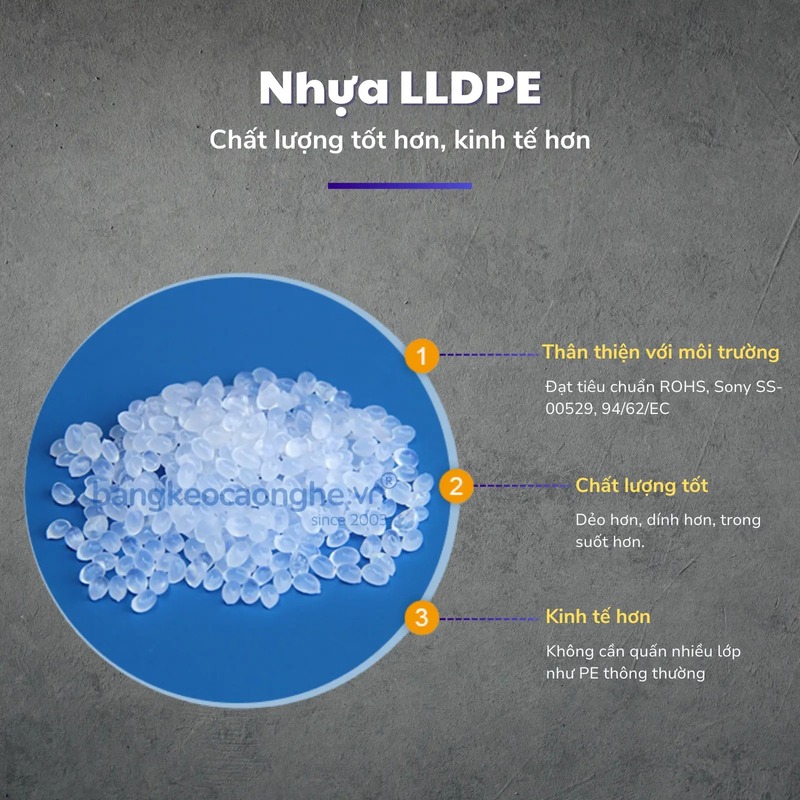 Nhựa LLDPE - nguyên liệu sản xuất