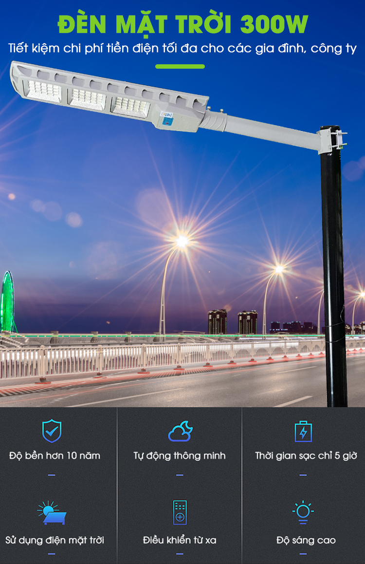 Đèn LED năng lượng mặt trời