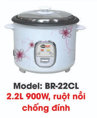 Nồi cơm điện nắp rời