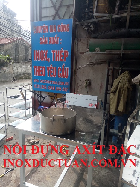 Nồi đựng axit đặc