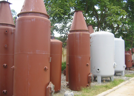 Lò hơi đốt than ống lửa kiểu đứng