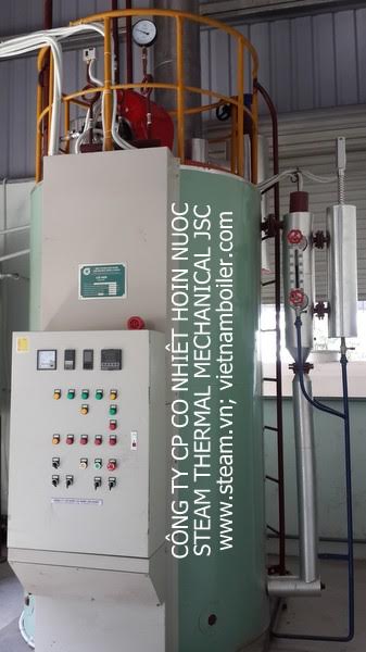 Lò hơi đốt dầu 2T/H