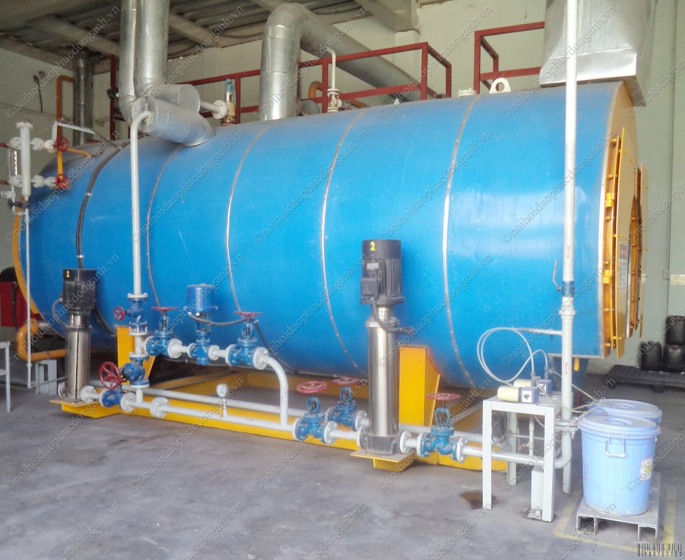 Nồi hơi đốt gas