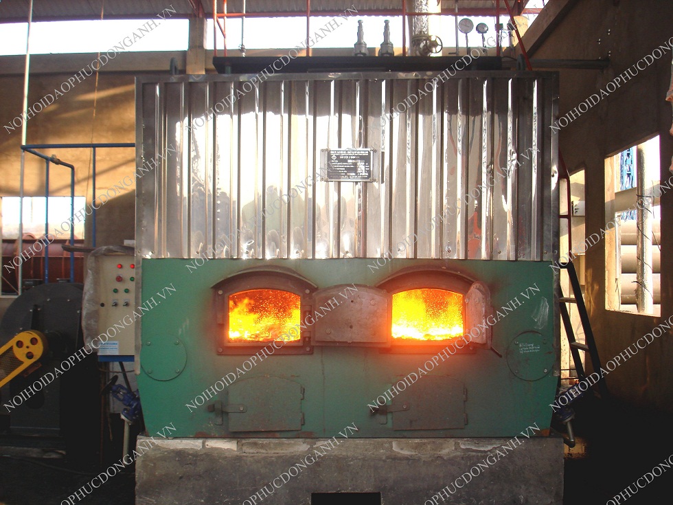 Nồi hơi đốt than cám