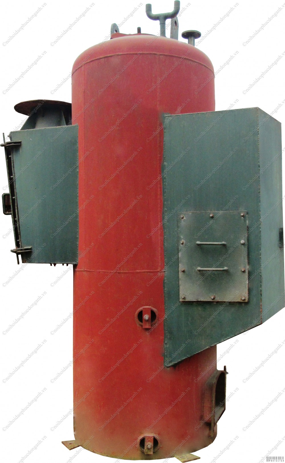 Nồi hơi đốt than củi kiểu đứng
