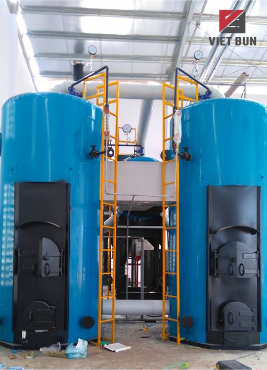 Nồi hơi đốt rác, vải vụn