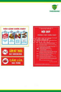 Nội quy phòng cháy chữa cháy