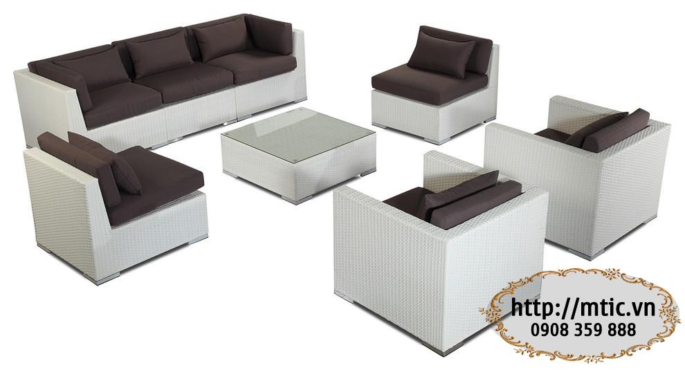 Nội thất nhựa giả mây
