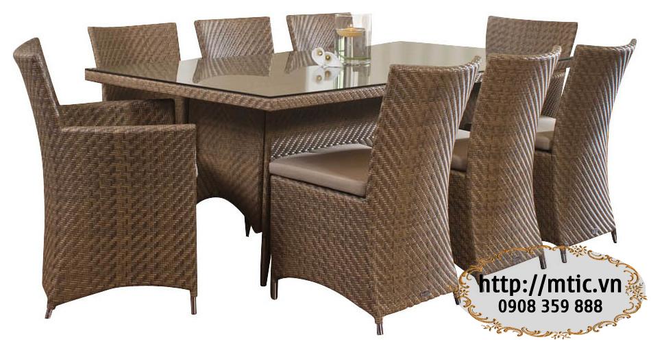 Nội thất nhựa giả mây