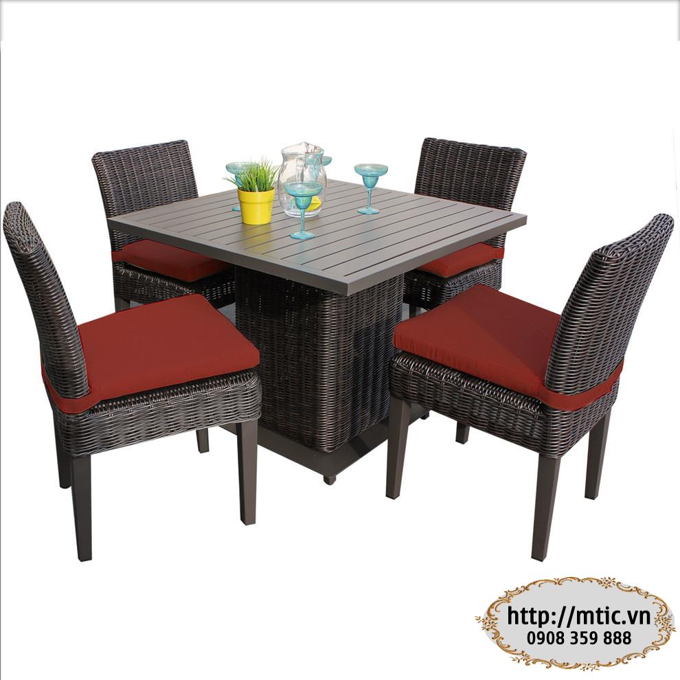 Nội thất nhựa giả mây