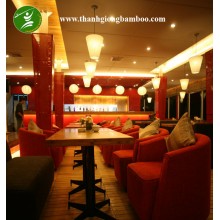 Nội thất tre quán cafe