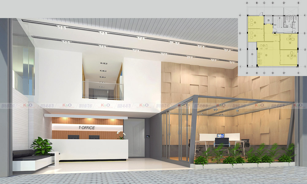 Thiết kế nội thất T office