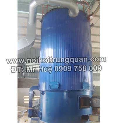Nồi dầu tải nhiệt đốt củi, thun đá