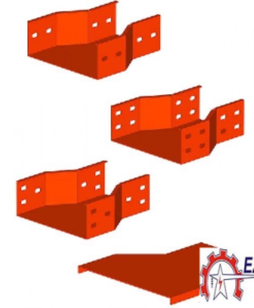 Nối giảm đều máng cáp