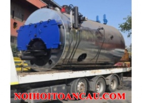 Nồi hơi đốt củi 6 tấn