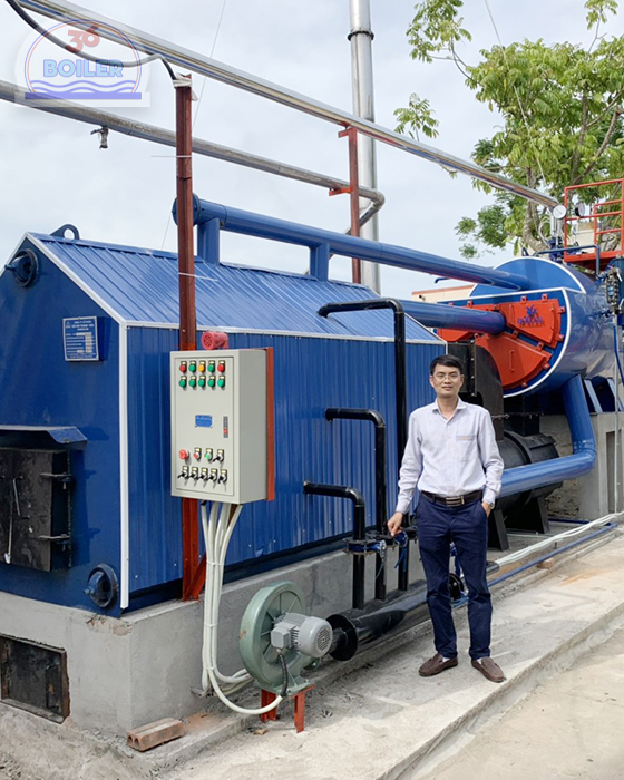 Nồi hơi đốt đa nhiên liệu công suất 750kg/h
