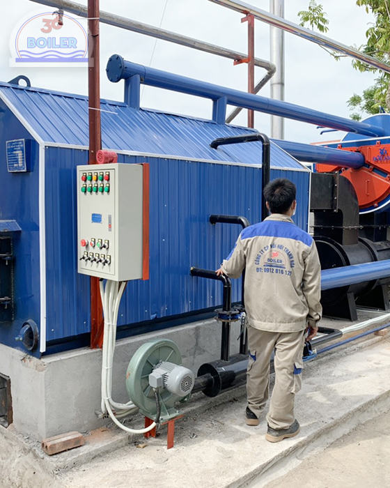 Nồi hơi đốt đa nhiên liệu công suất 750kg/h