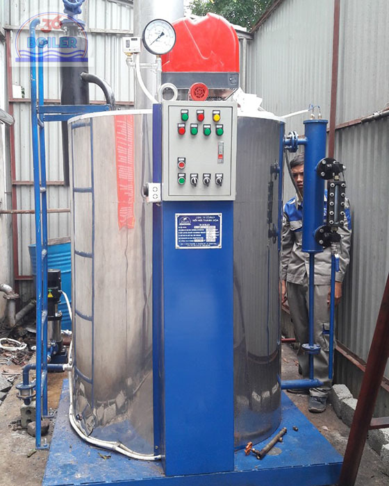 Nồi hơi đốt dầu công suất 500kg/h