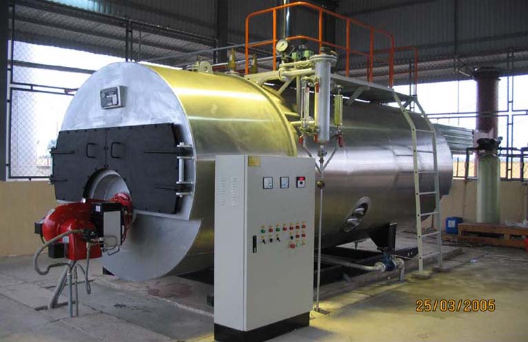 Nồi hơi đốt dầu dạng đứng