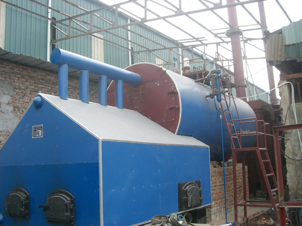 Nồi hơi đốt than kiểu tổ hợp