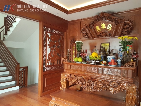 Nội thất phòng thờ