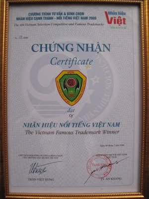 Chứng nhận