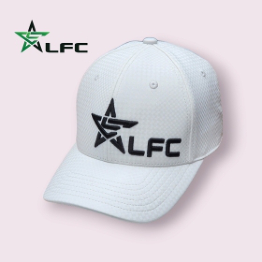 Nón lưỡi trai LFC thêu logo nổi chất liệu vải bóng