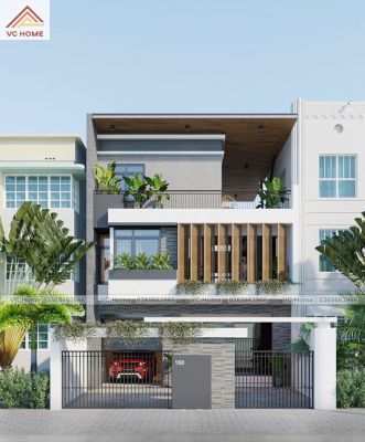 Nhà phố 3 tầng