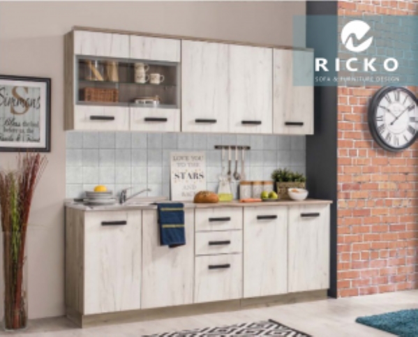 Tủ bếp Ricko Kennia hiện đại