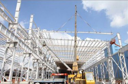 Thi công lắp đặt nhà thép tiền chế