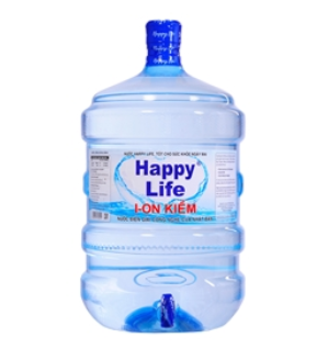 Nước kiềm Happy Life 19L