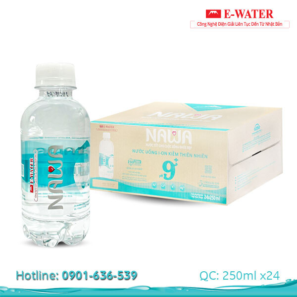 Nước I-ON kiềm thiên nhiên Nawa 250ml