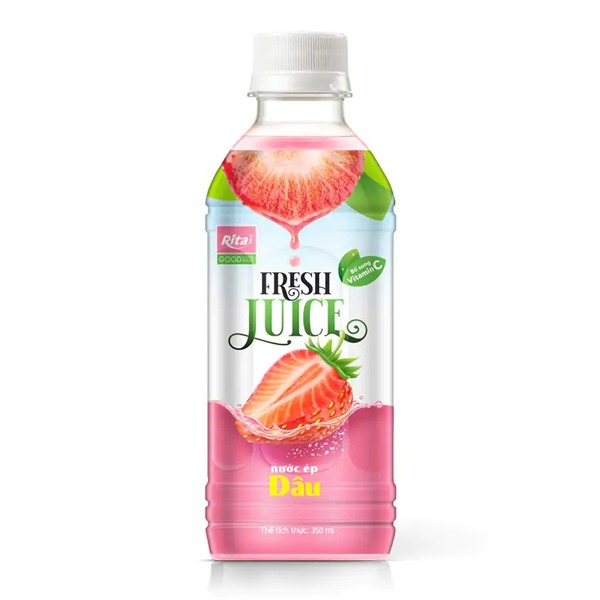Nước ép dâu đóng chai 350ml