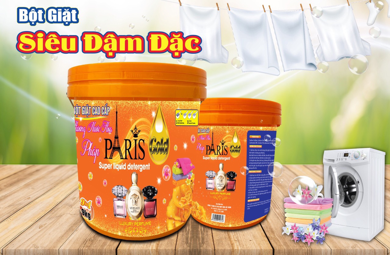 Nước giặt, bột giặt