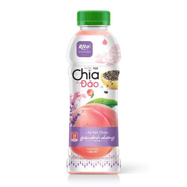 Nướchạt chia vị đào