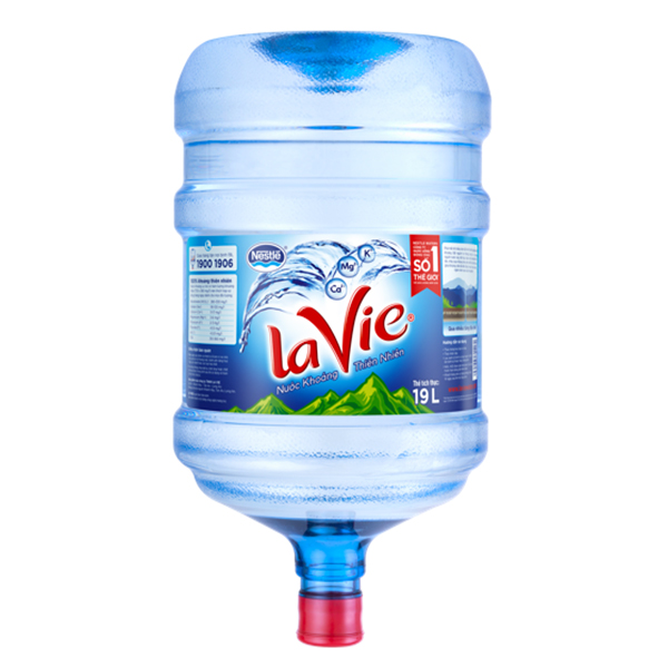 Nước khoáng Lavie đóng bình