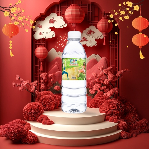 Nước khoáng ion kiềm 350ml FOY Artist